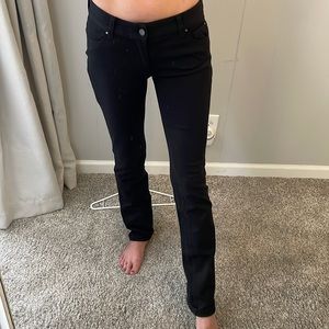 Ann Taylor black stretchy skinny pant
